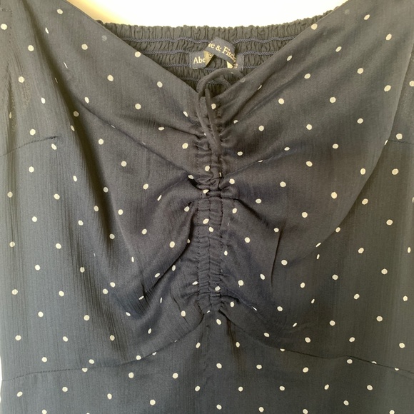 Abercrombie & Fitch Polka Dot Mini Skirt Dress In size Small - Picture 2 of 6